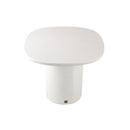 Krysta White Mdf Coffee Table Organic Shape S