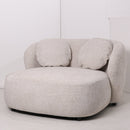 Aphrodite Cream Loveseat Legacy 15 Dove Fabric