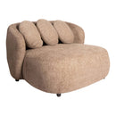 Aphrodite Taupe Loveseat Legacy 3 Mink Fabric