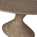 Nemo Grey Mango Wooden Dining Table Oval