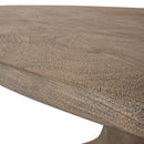 Nemo Grey Mango Wooden Dining Table Oval