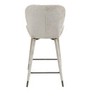 Thor Beige Bar Chair Aphrodite 3 Fabric Leg (Set of 2)