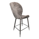 Thor Mocca Bar Chair Aphrodite 7 Fabric Leg