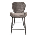 Thor Mocca Bar Chair Aphrodite 7 Fabric Leg