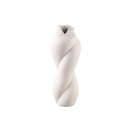 Donnella Cream Ceramic Matt Glazed Thick Swirlpot L