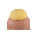 Karlie Bronze Matte Glass Bulb Vase Yellow Top