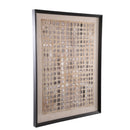 Carmell Cream Framed Wall Panel