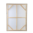 Carmell Cream Framed Wall Panel