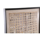 Carmell Cream Framed Wall Panel