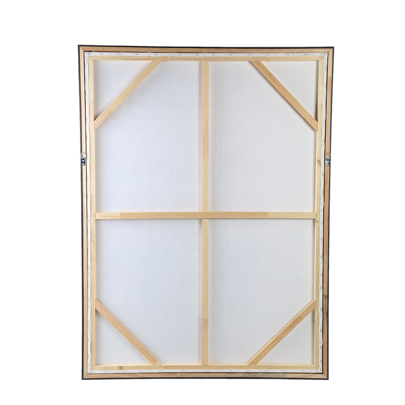 Carmell Cream Framed Wall Panel
