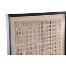 Carmell Cream Framed Wall Panel