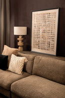 Carmell Cream Framed Wall Panel