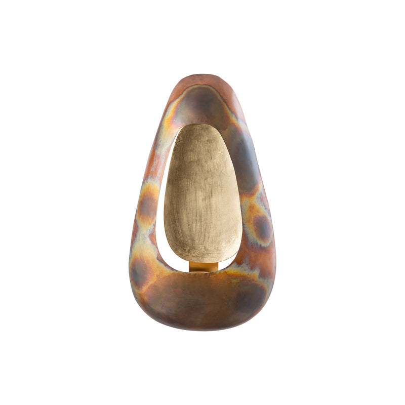 PTMD Magni Copper Iron Oval Wall Stormlight S