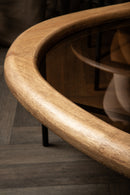Neelix Natural Rubberwood Organic Coffeetable S