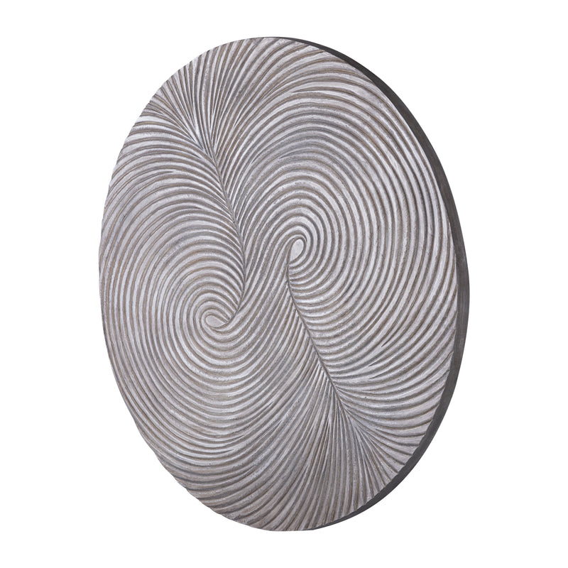 Wiktor Brown Wallpanel Swirl Carved S