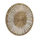 Marjun Gold Casted Alu Wall Panel Open Round L