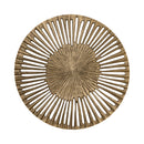 Marjun Gold Casted Alu Wall Panel Open Round L