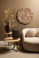 Rafet Grey Round Cement Wall Panel Rough Finish L