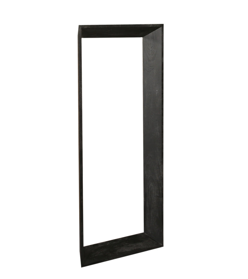 Spiegel Kyro Black Acacia Wood S