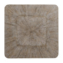 Dishita Cream Square Mdf  Wall Panel Ribbed Large