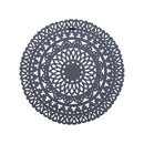 Farris Brown Round Mdf Wall Panel Carved S