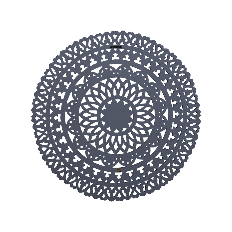 Farris Brown Round Mdf Wall Panel Carved S