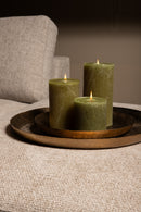 Jowad Antique Gold Alu Sheet Bowl Ribbed Round L