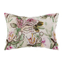 PTMD Ayumi Pink Rectangle Cotton Cushion Abstract