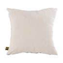 Loralee Green Square Cotton Cushion Peacock