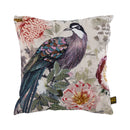 PTMD Loralee Green Square Cotton Cushion Peacock (set of 4)