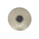 Vojtech White Round  Bamboo Wall Panel S