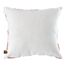 Primuse Pink Square Embroidery Flower Cushion
