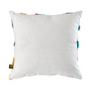 Courtneay Blue Square Embroidery Cushion Lines