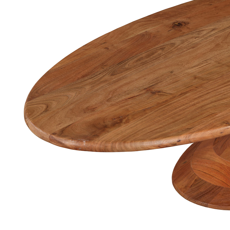 Nemo Natural Acacia Wooden Dining Table Oval