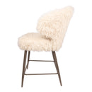 Ares Bar Chair Hair Beige (Set of 2)