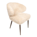 Ares Dining Chair Hair Beige (Set of 2)