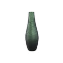 Elichi Green Round Glass Vase High Small