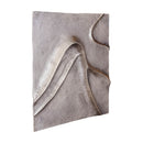 Gihan Nickle Casted Alu Wall Panel Wave Lines L