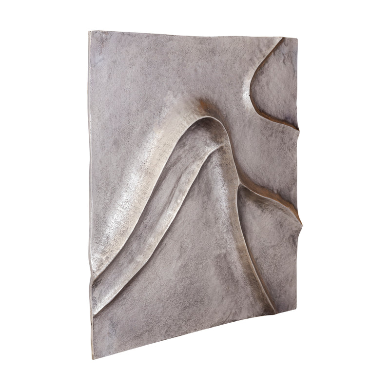 Gihan Nickle Casted Alu Wall Panel Wave Lines L