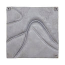 Gihan Nickle Casted Alu Wall Panel Wave Lines L