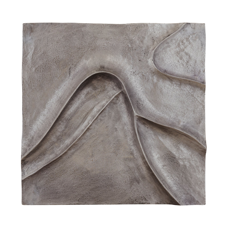 Gihan Nickle Casted Alu Wall Panel Wave Lines L