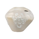 Dangelo Cream Ceramic Irregular Vase S