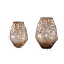 Narin Cream Irregular Shaped Glass Vase L
