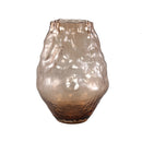 Narin Cream Irregular Shaped Glass Vase L