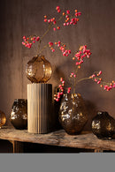 Narin Cream Irregular Shaped Glass Vase S