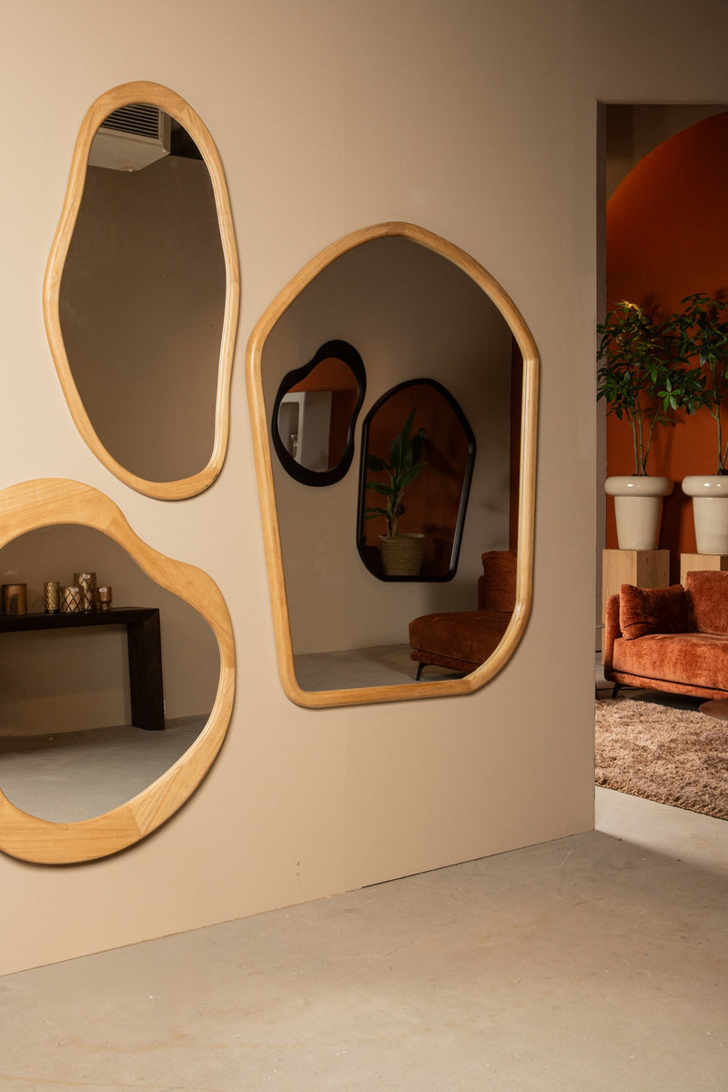 Spiegel Barragh Natural Solid Wood