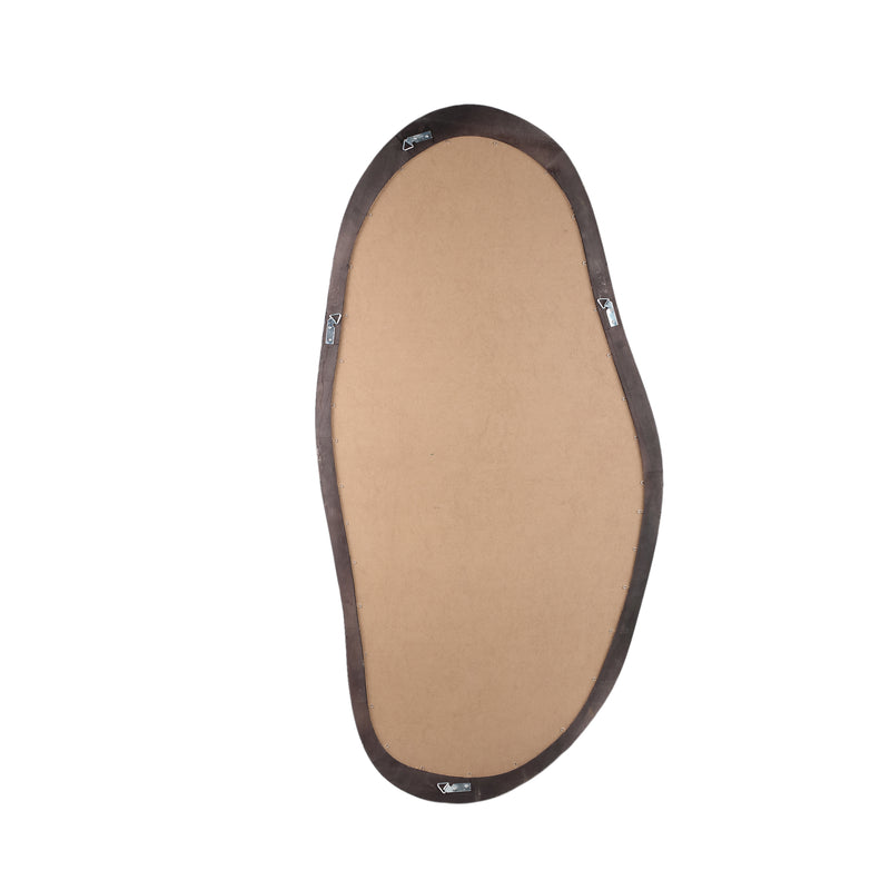 Spiegel Barragh Brown Solid Wood