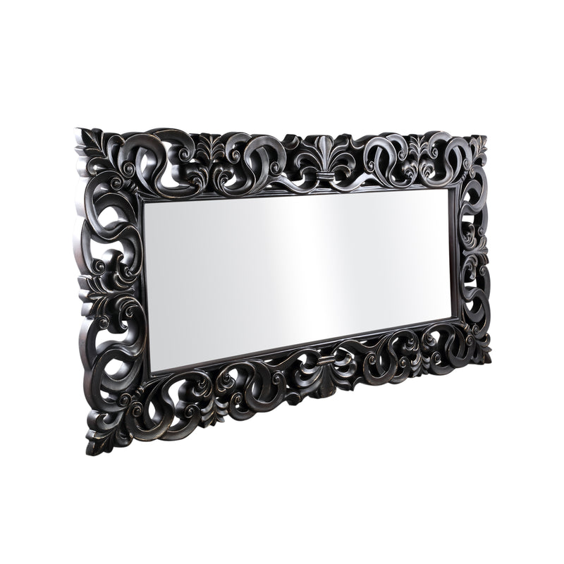 Spiegel Morrigan Black Poly Classical