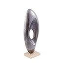Kellaine Nickel Casted Alu Statue Travertine Base
