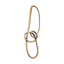 Wun Brass Casted Alu Knot Wall Decoration Oval